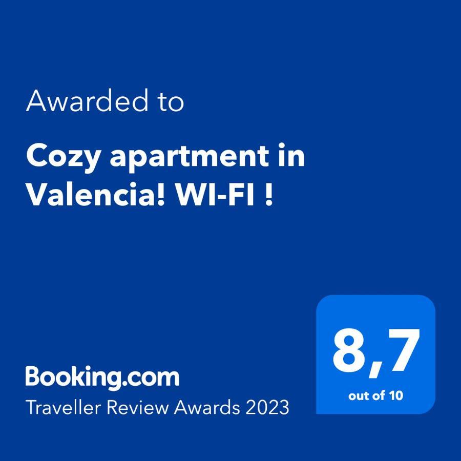 Cozy Apartment In Valencia! Wi-Fi ! Kültér fotó